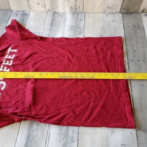 Vintage Stanford Basketball Red T-Shirt - Size Small - Picture 4 of 4